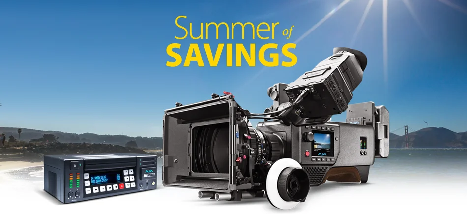 AJA CION SUMMER OFFER - 4K @ $5K