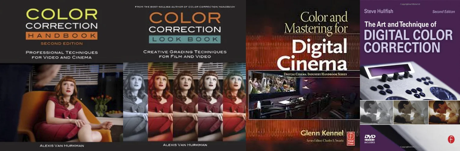 Free eBooks on Color Grading & Color Science