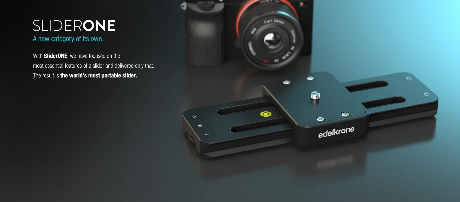 Edelkrone in Dubai - Slider one, Flex Tilt head