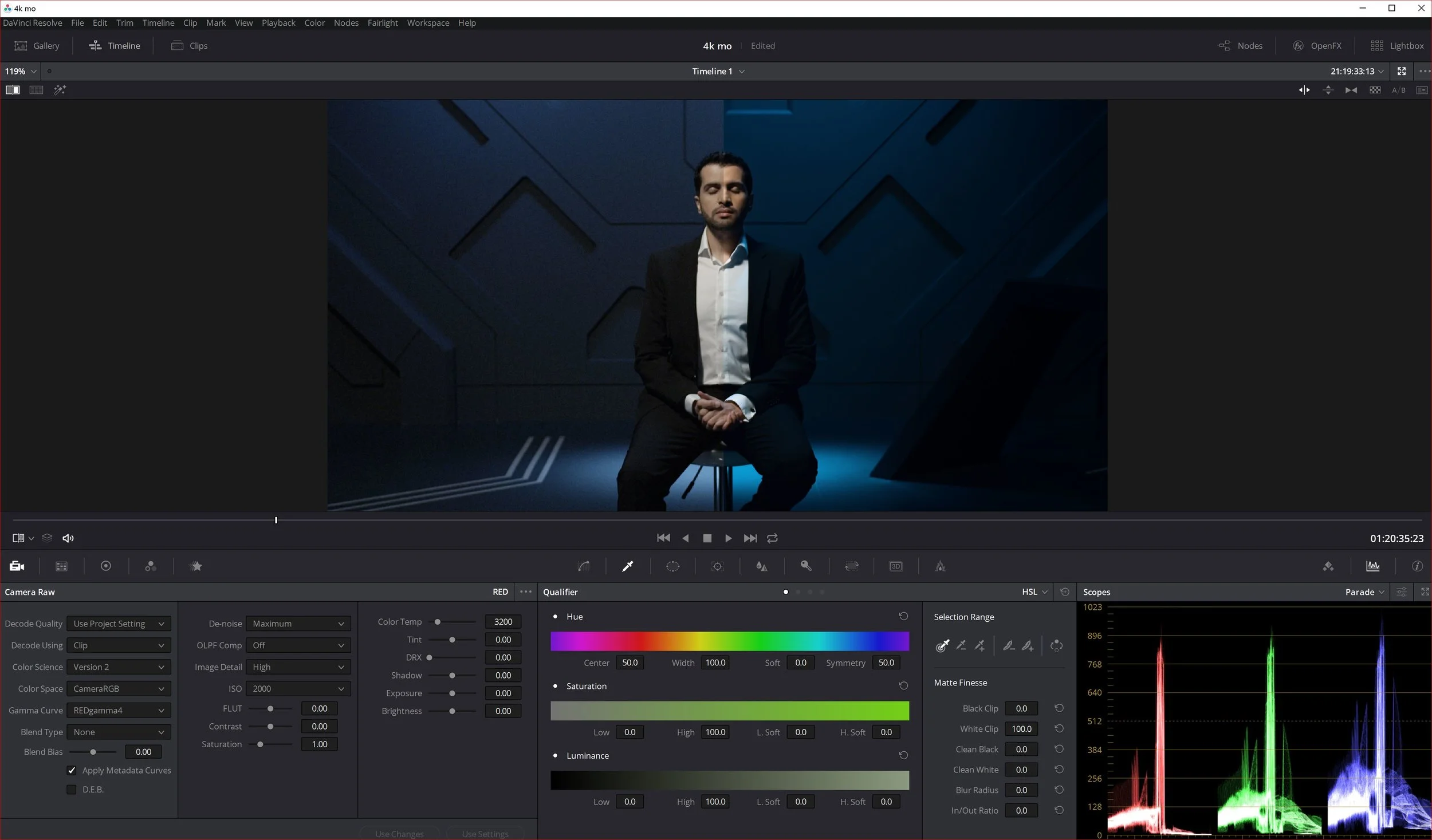 COLOR GRADING MOMENT TV SHOW  SEASON 2 - FIRST OF ITS KIND IN ARAB WORLD