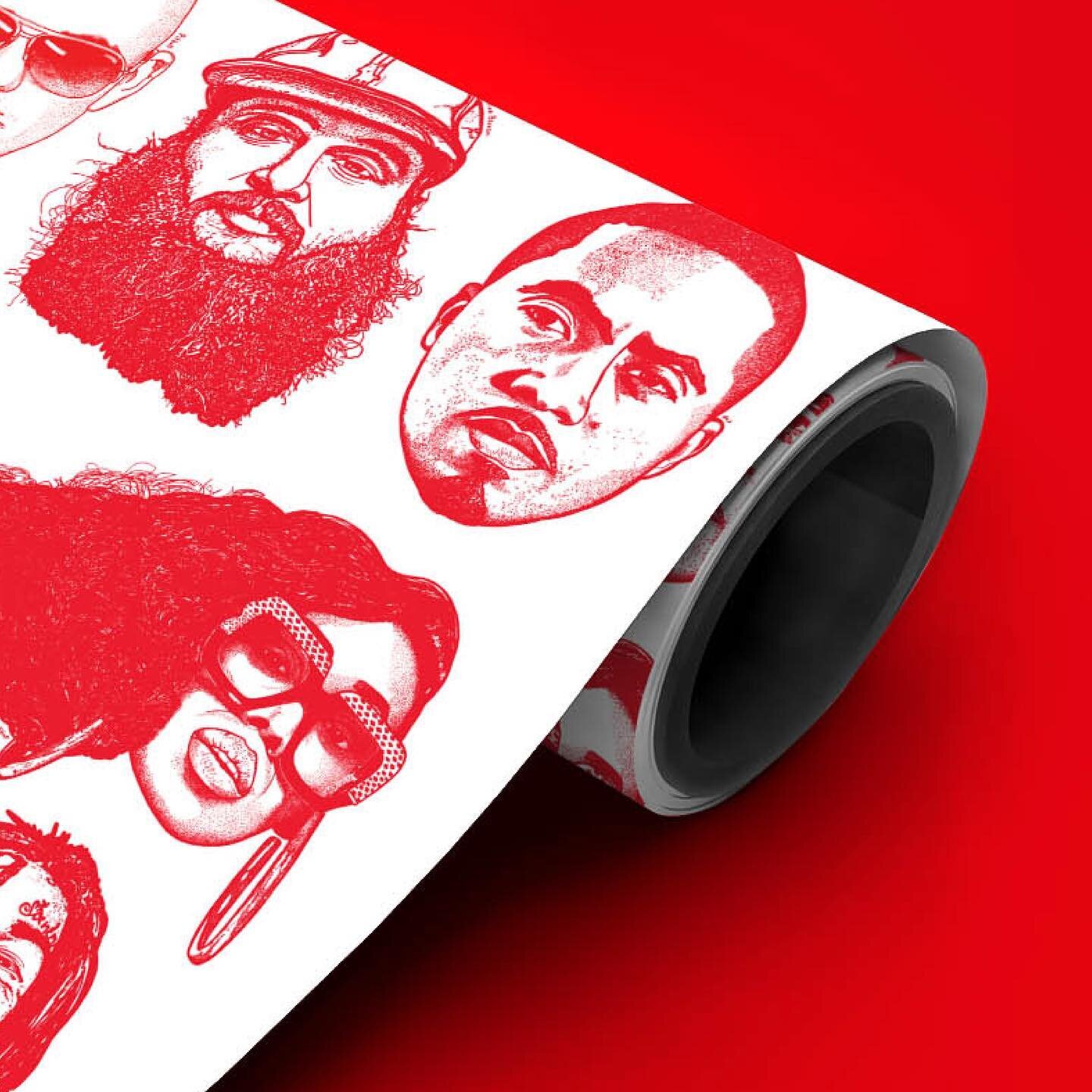 &lsquo;Tis The Season... my annual Rappin&rsquo; Paper is now available - 3 sheets for $20 @ 27x39&rdquo; - the perfect size for a sneaker box with a little extra. 
-
If you are a local Chicagoan, I can offer up curbside pickup or free delivery. DM m