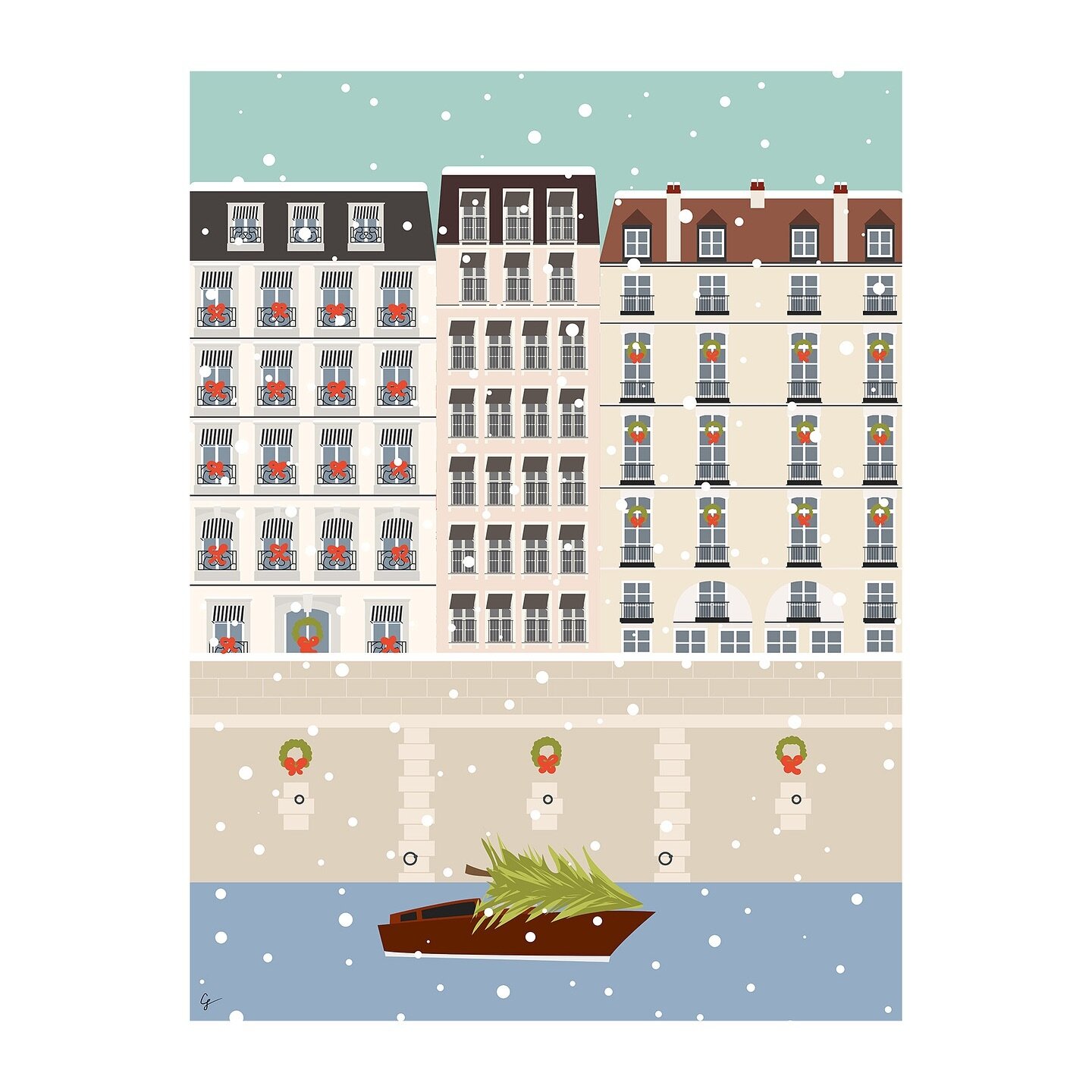 Christmas in Paris 🇫🇷 

Shop this print [ link in profile ]