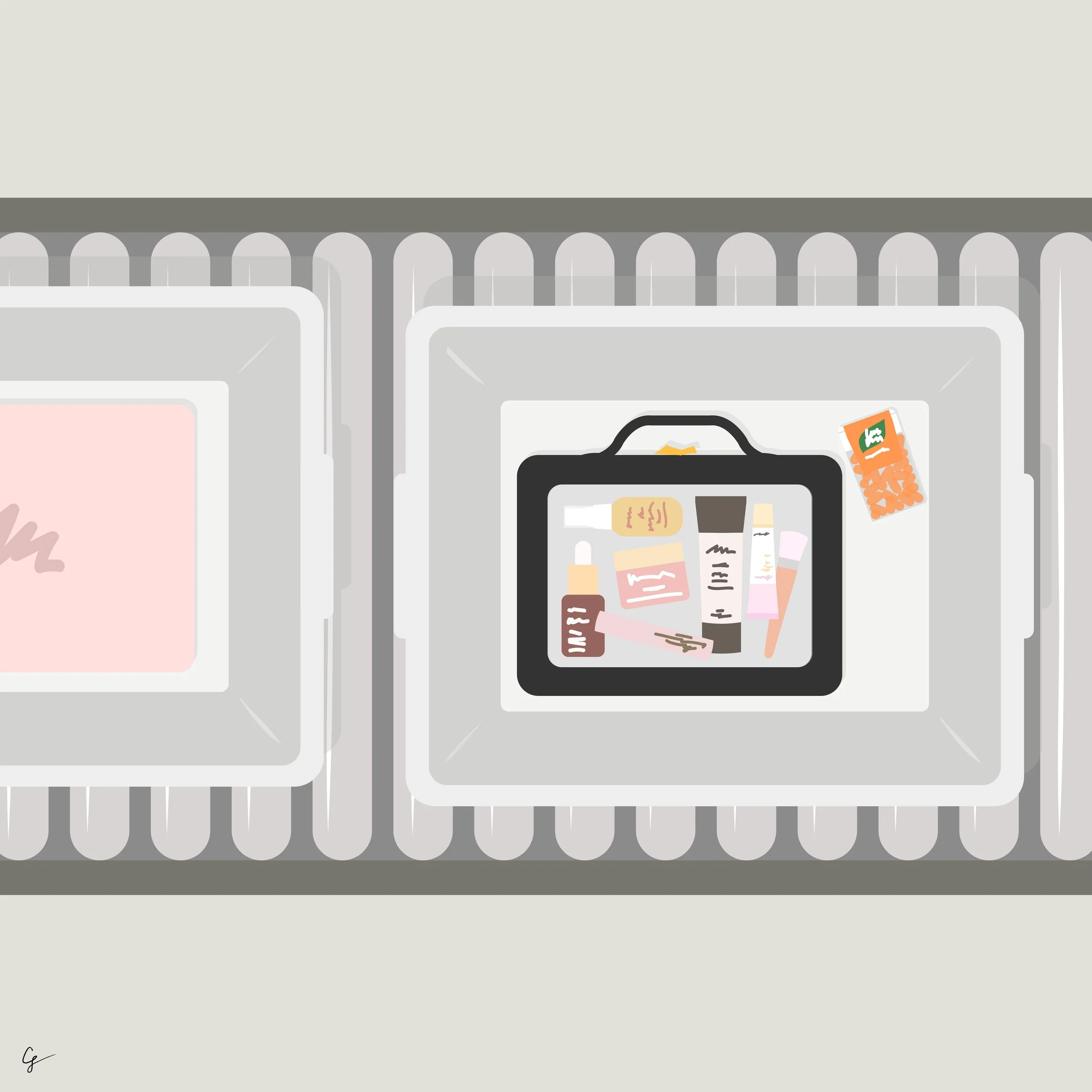 Airport Tray Aesthetic — Lyman Creative Co.