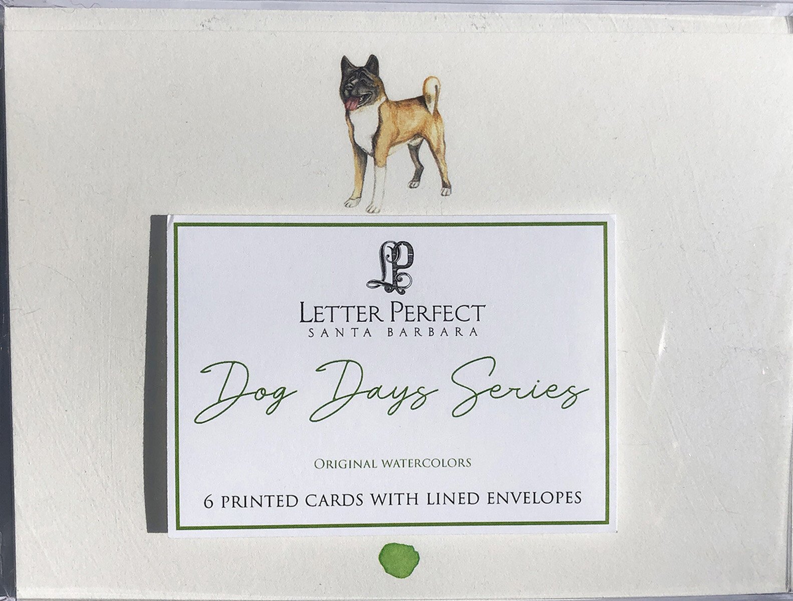 Akita Dog Series Note Cards