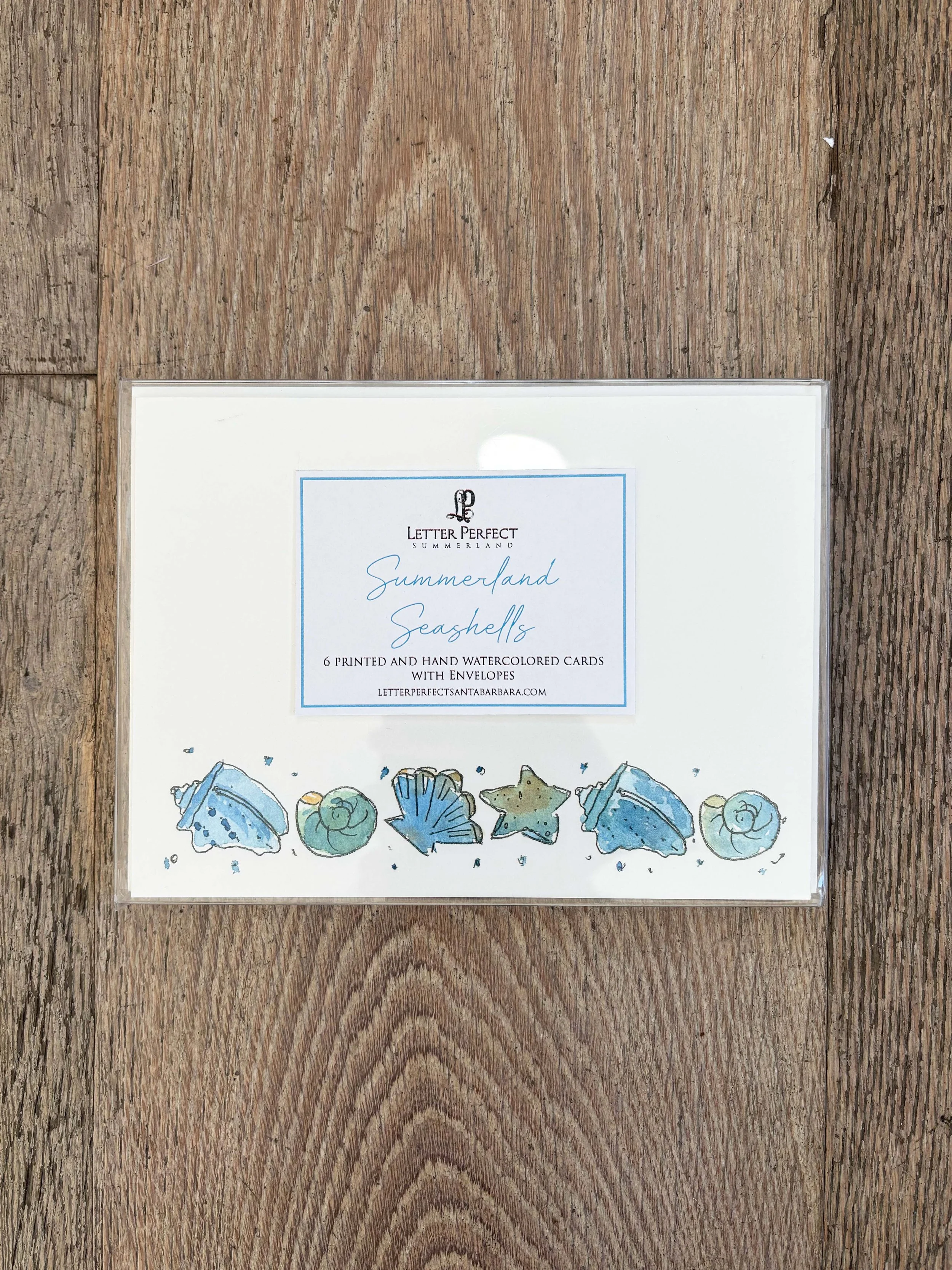 Summerland Blue Seashells