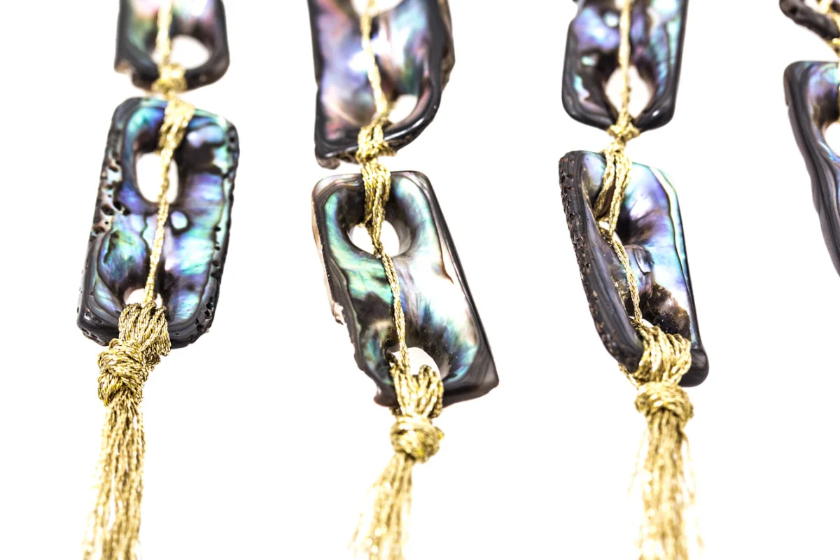 Abalone Tassel Necklace