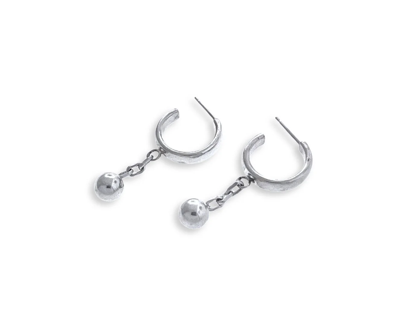 BALL+ CHAIN HOOPS