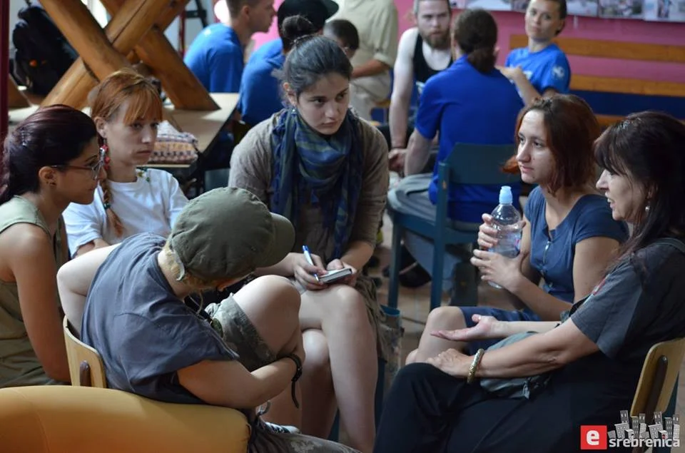 Courage lies in moving forward