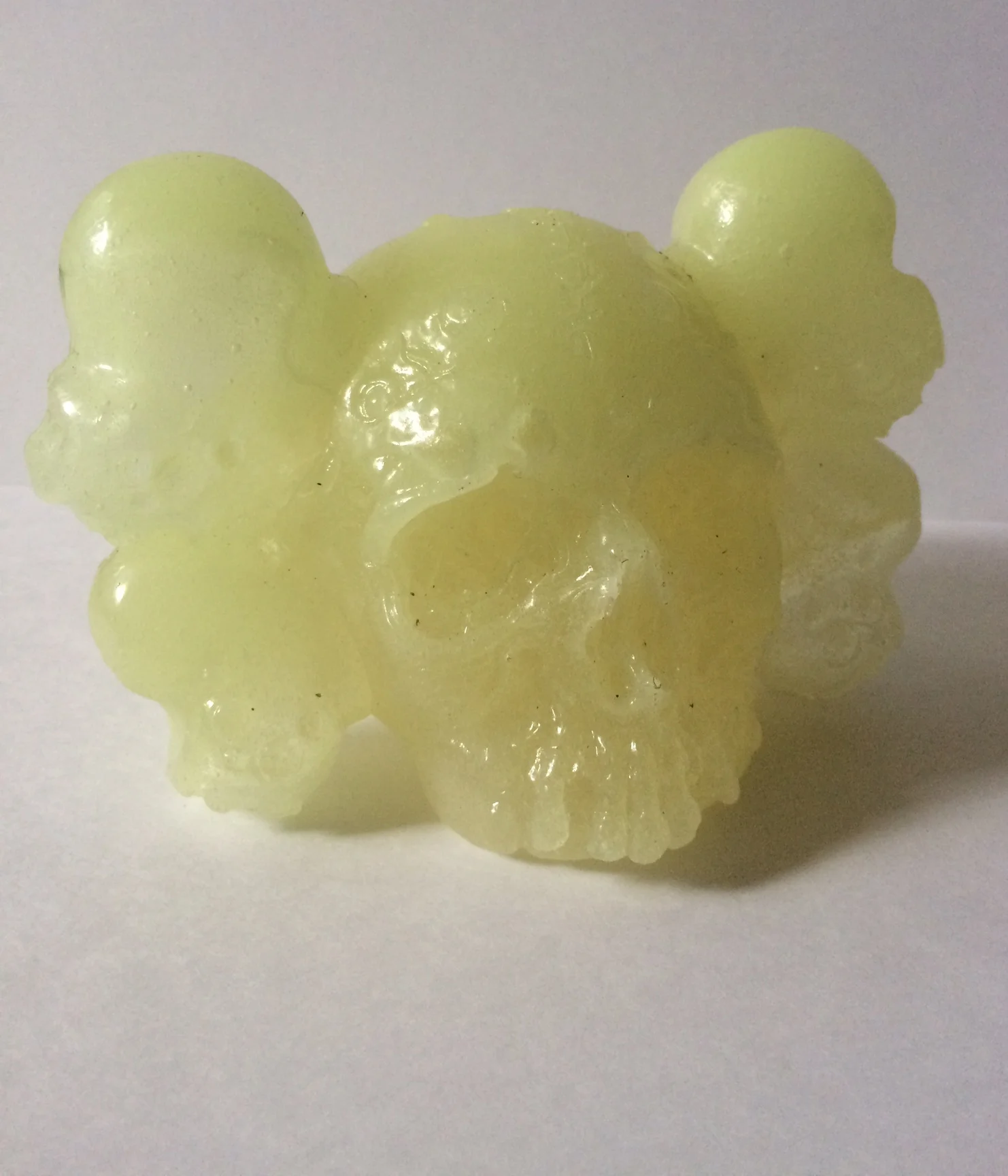 KAWS Toy Head Recast (Blue GID variation)