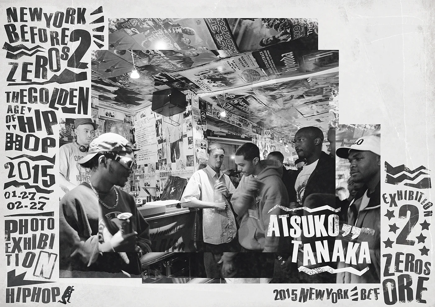 New York Before Zeros vol.2 Photo Exhibition @ Nos Ebisu 1/27-2/27/2015 Poster Image