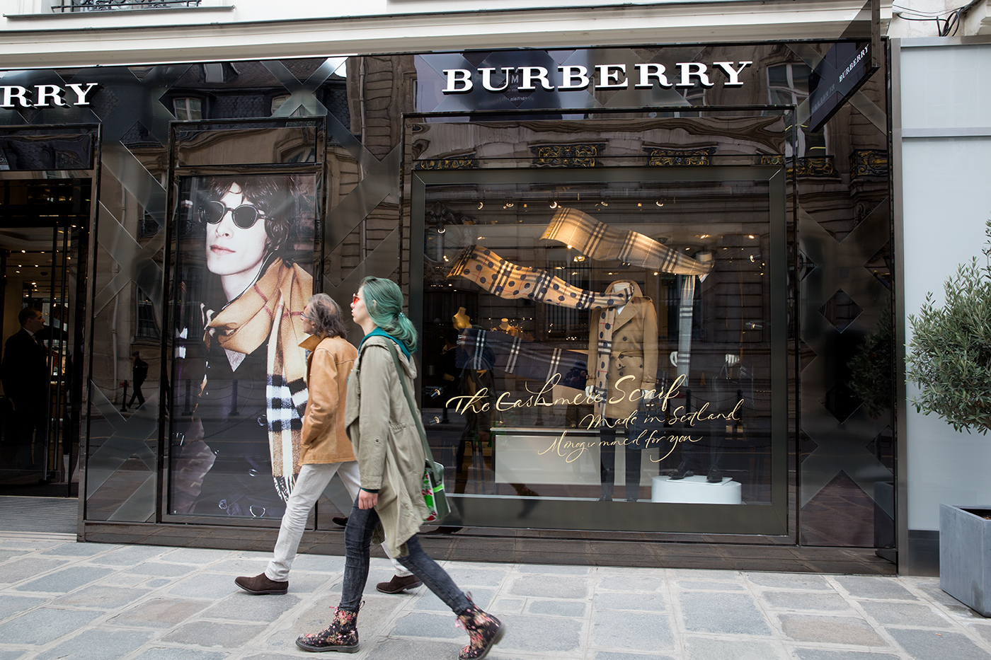 Burberry in Paris