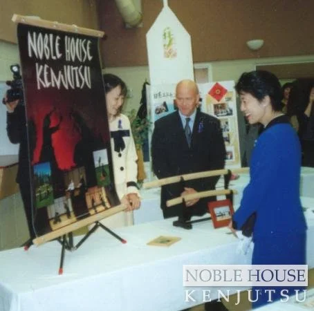 Princess Takamado meets with representatives of Noble House Kenjutsu.