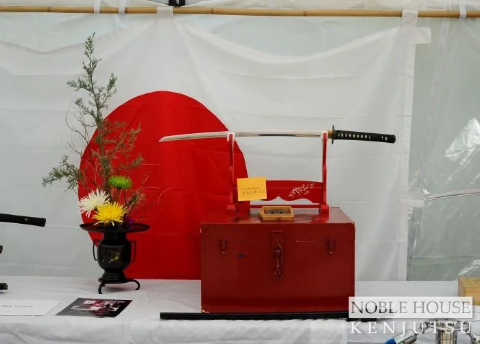 Sword display tent