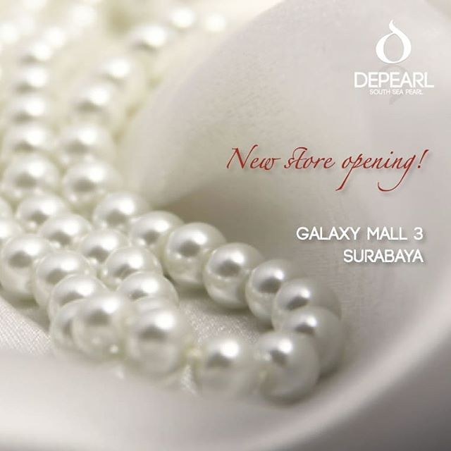Opening soon at Galaxy Mall 3 Surabaya on May 19th! Kunjungi galeri dan pearl consultants kami di GM3 Level 1, #1-301 (sebelah Uniqlo). See you there!