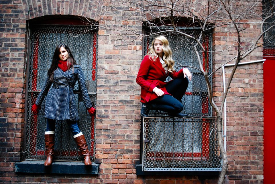 Kaci Nicole - NYE in NYC - Stoop Photoshoot