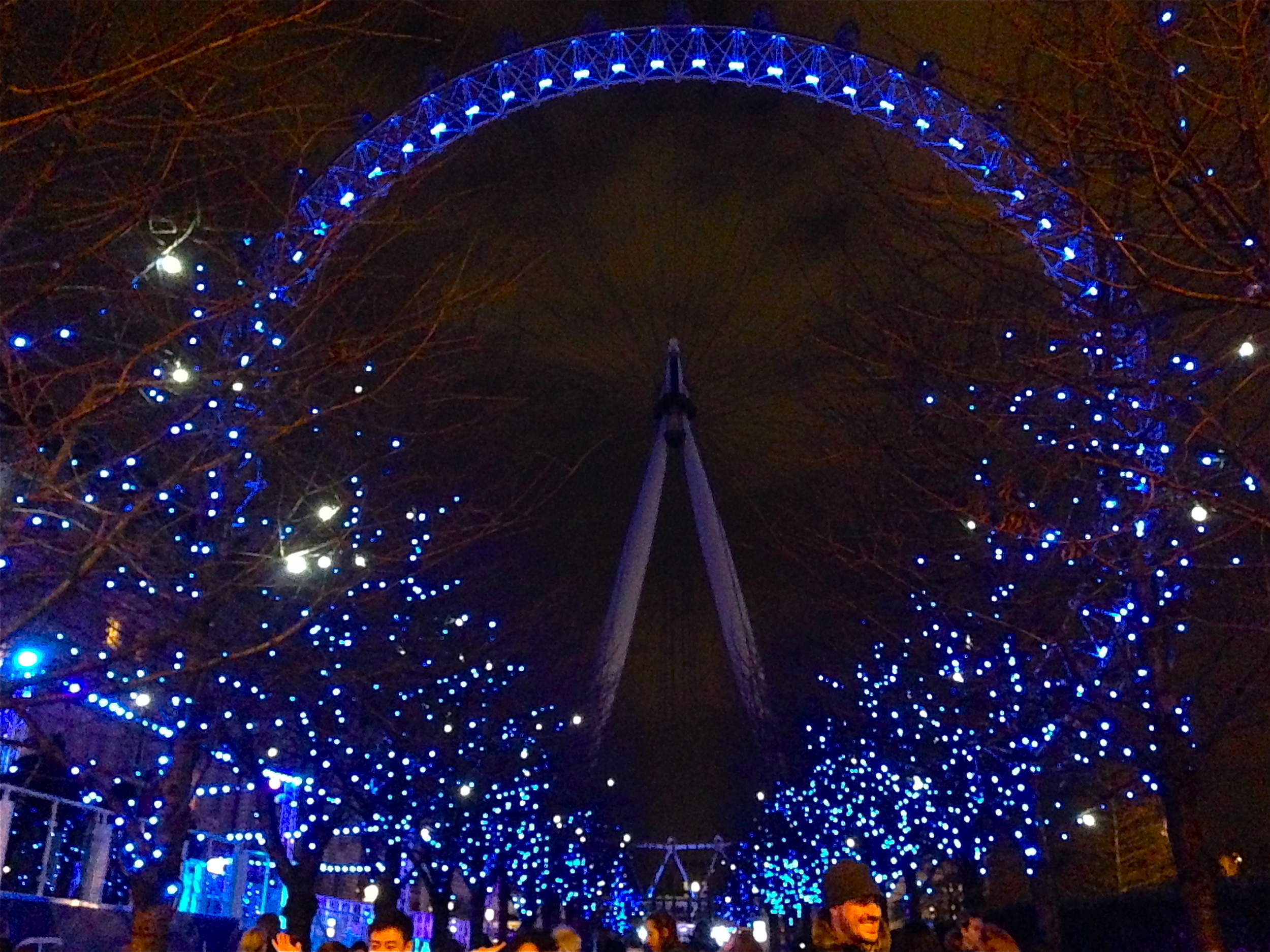 Kaci Nicole - London Eye at Christmastime