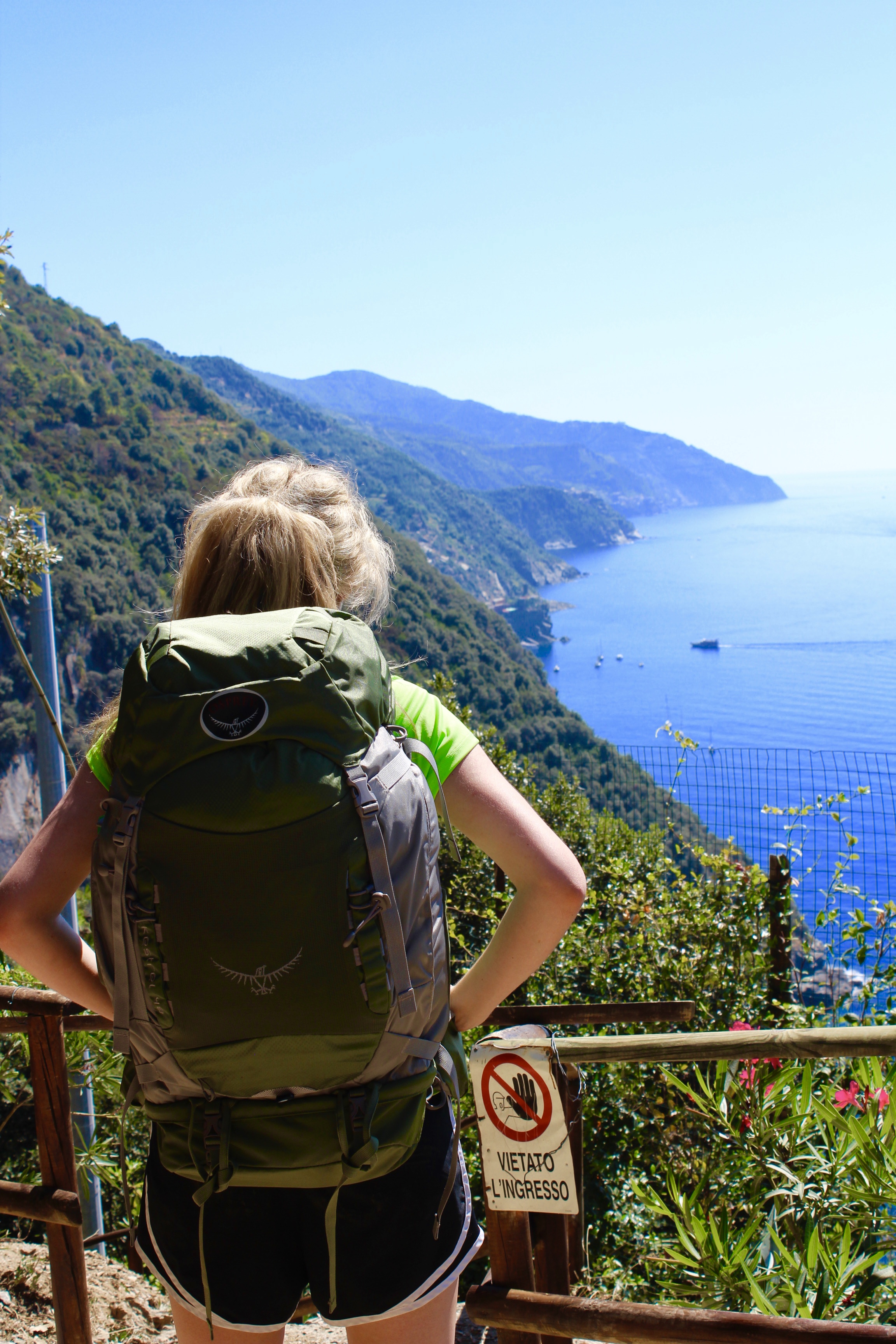 Kaci Nicole - Hiking the Cinque Terre