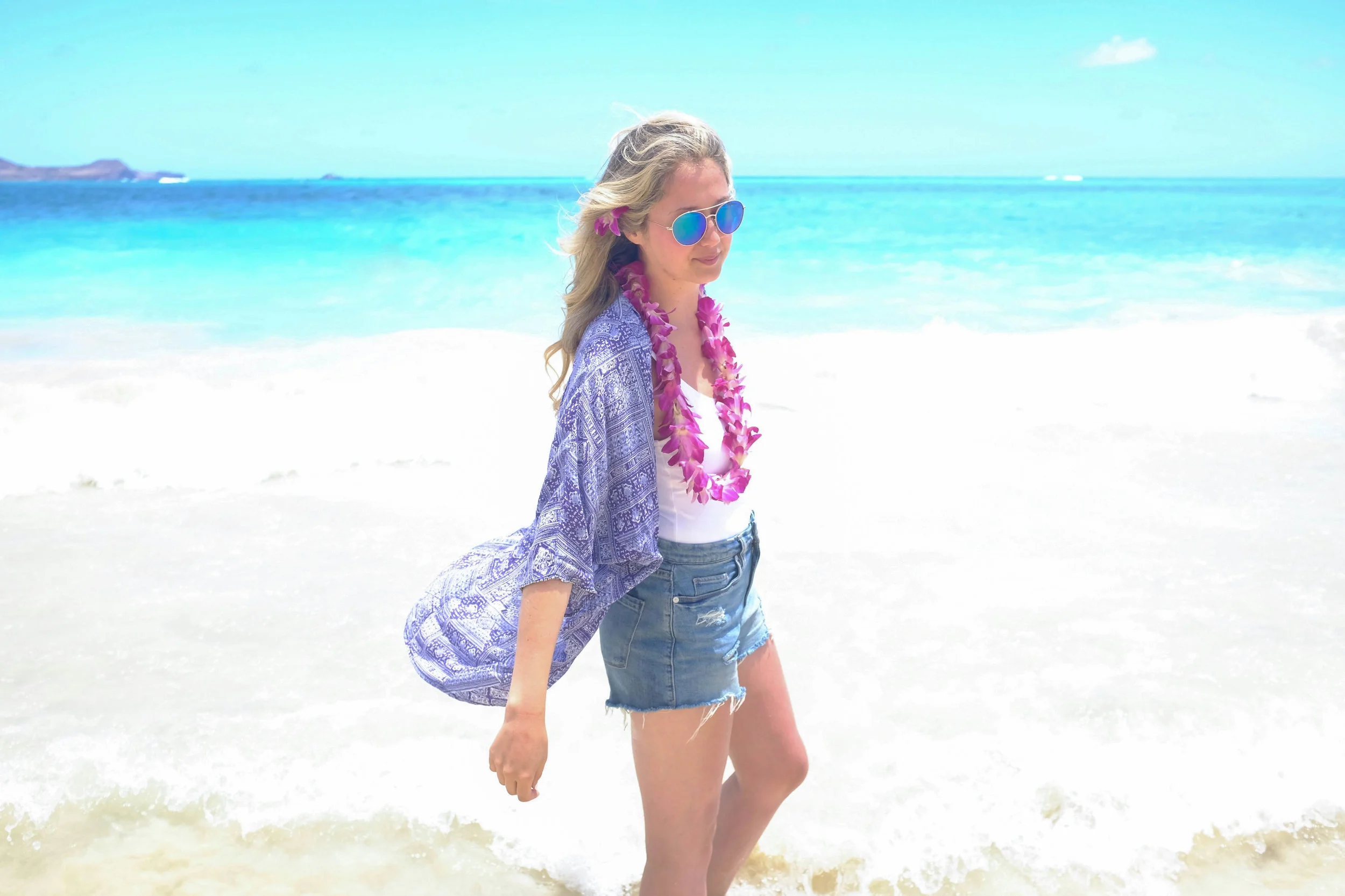 Lanikai Beach - 13 Things To Do On Oahu | Kaci Nicole