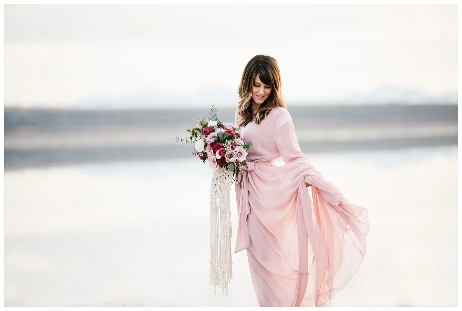 Antelope Island Bridals // Utah Wedding Photographer