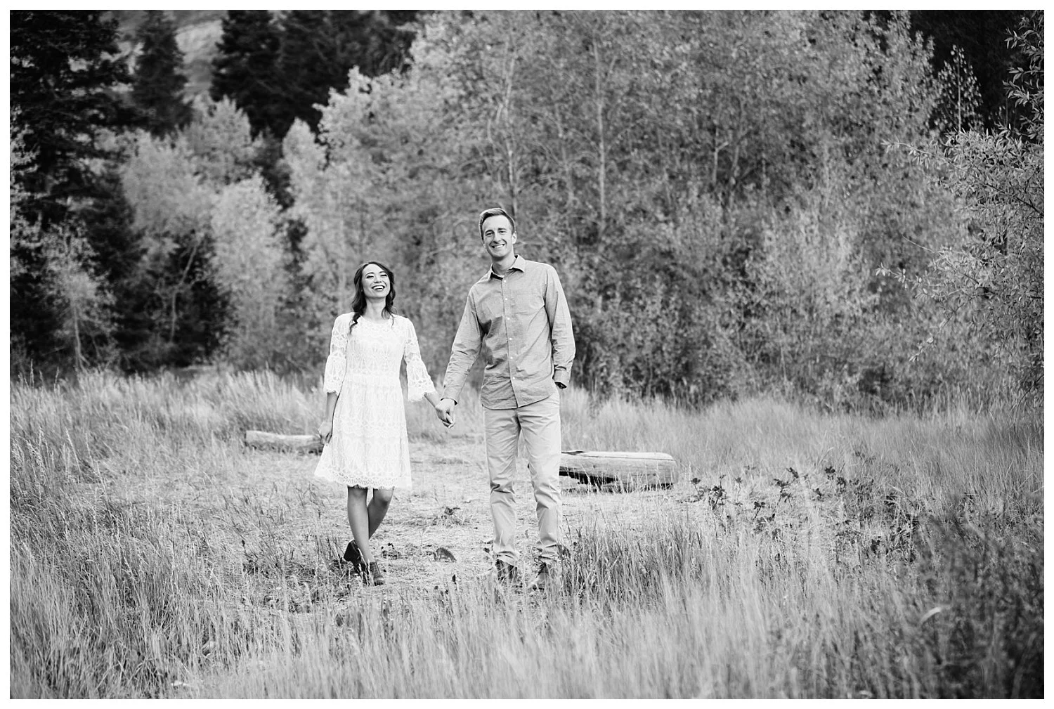 Aspen Grove Utah Fall Engagement Session