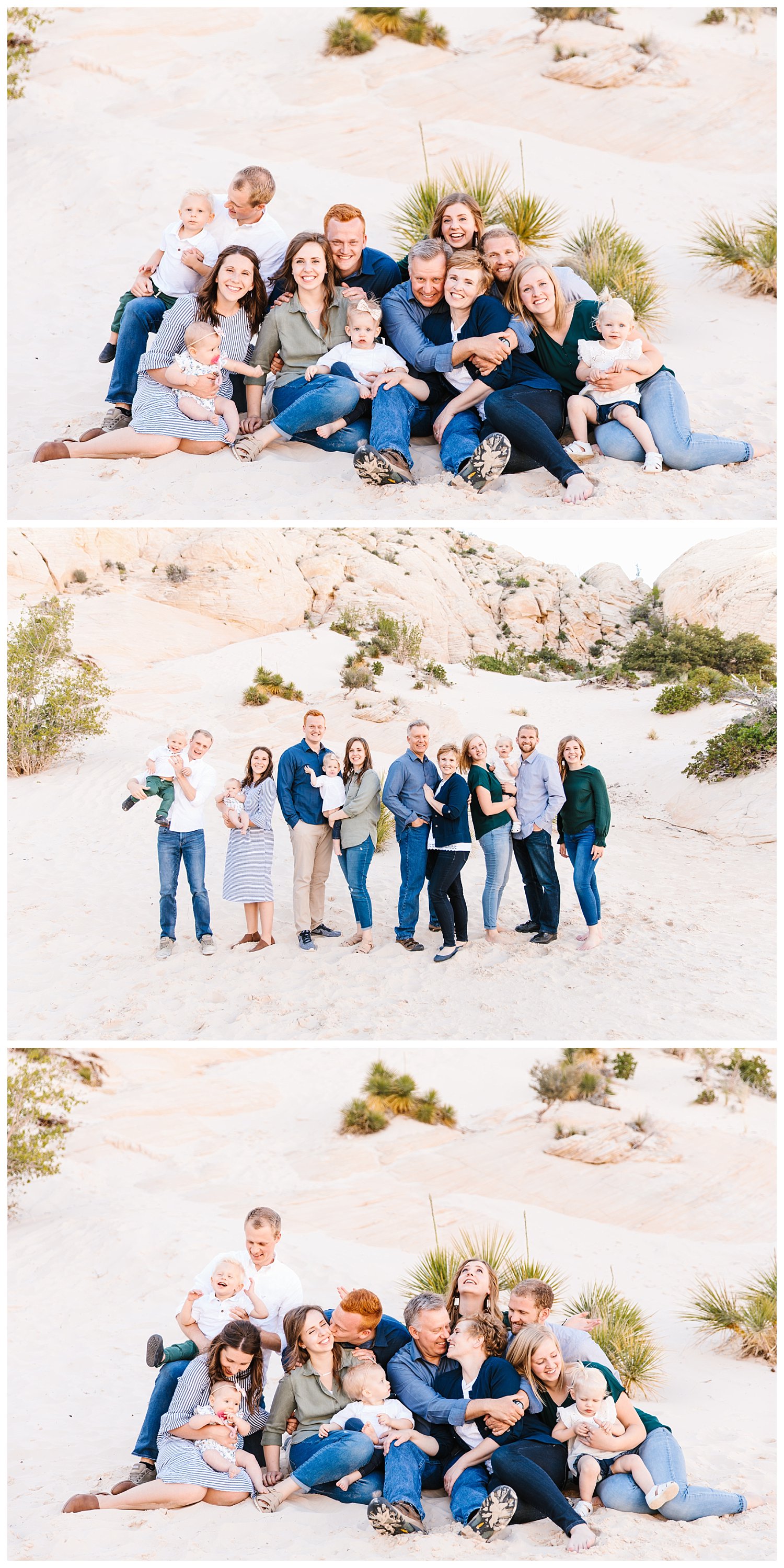  family portraits at snow canyon state park 