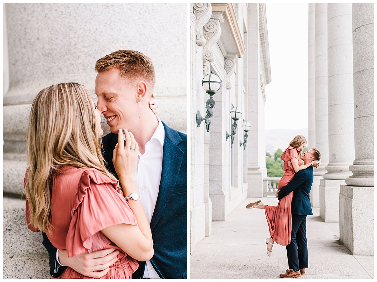  utah state capitol engagement photos 