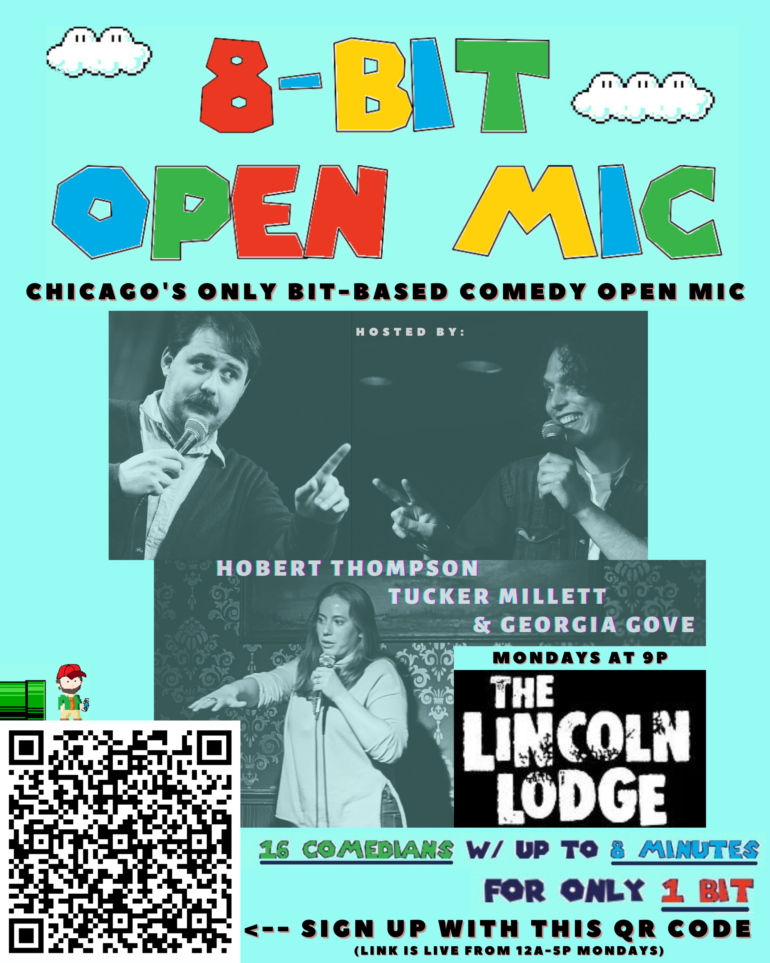 Hosting 8 Bit Open Mic (Copy) (Copy)
