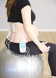 Using a TENS machine