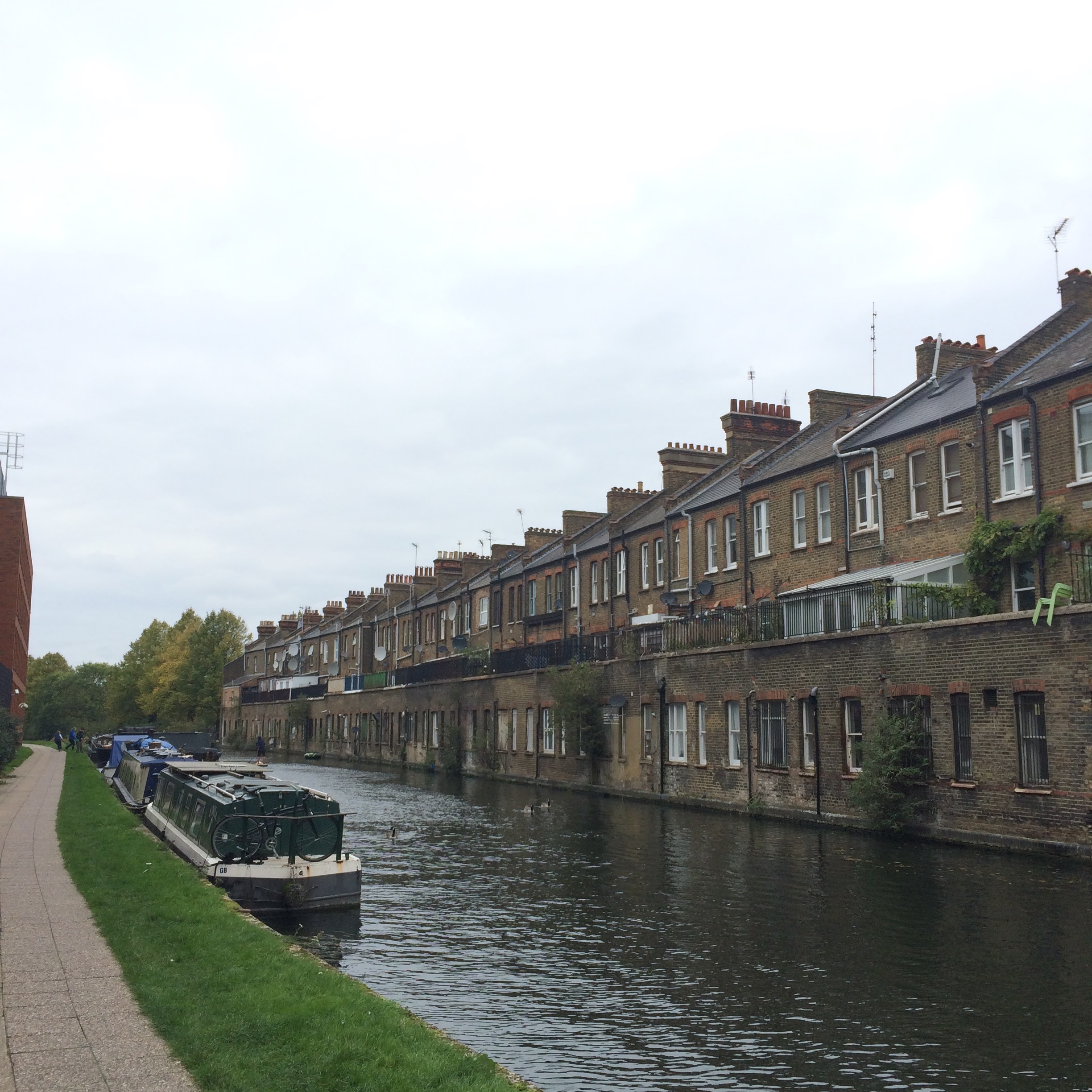 A run along the canal