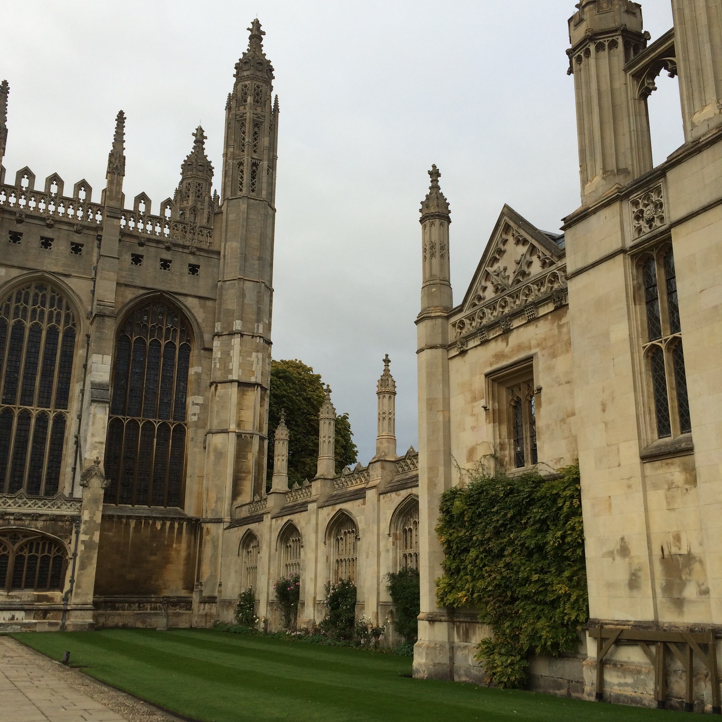 We spent a day in Cambridge, visiting Shermaine