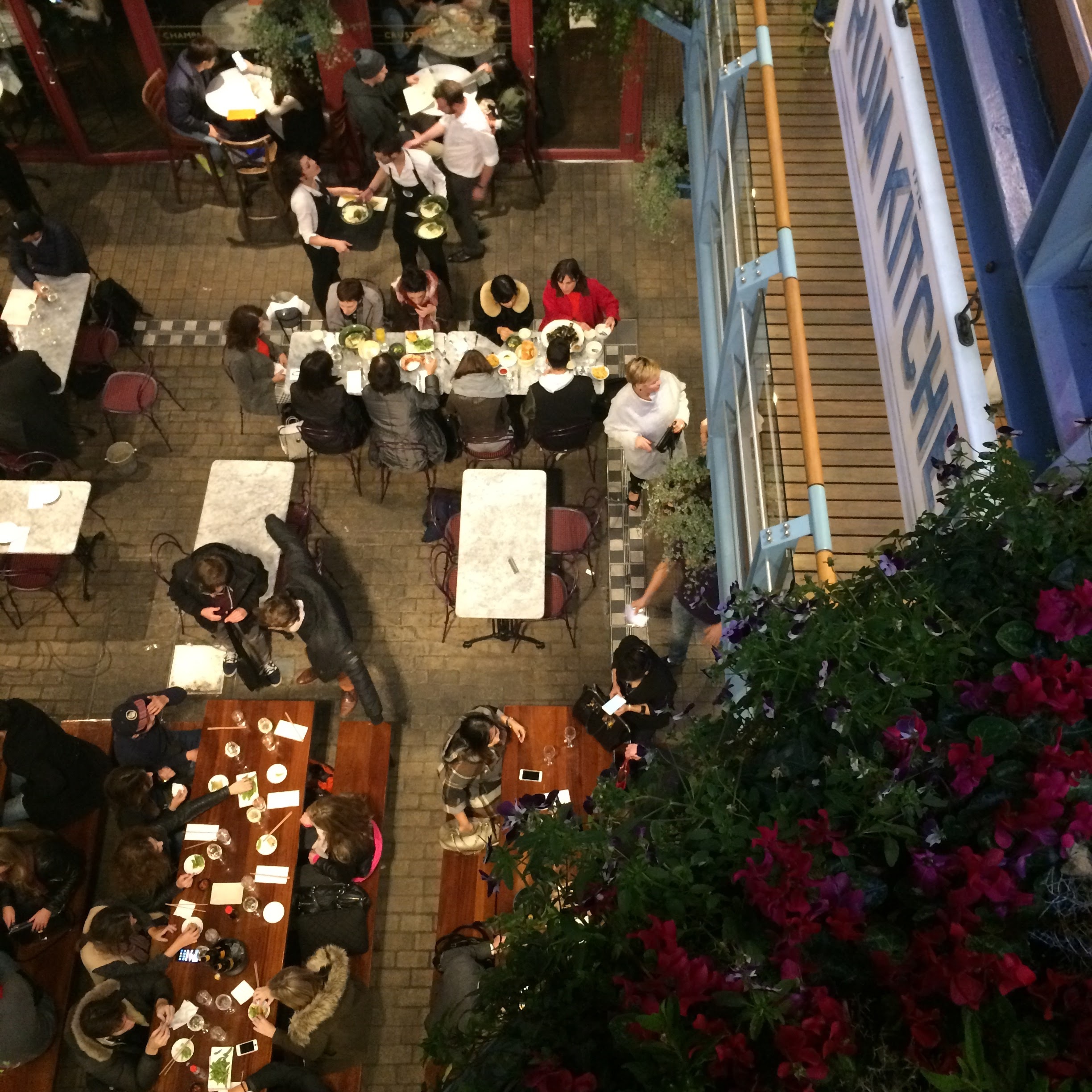 A busy friday night in Kingly court 