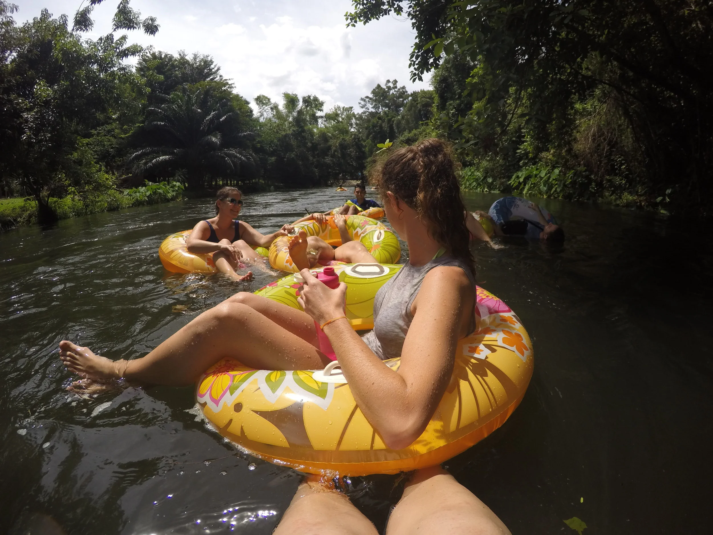 Secret Tubing for Jacqui's Birthday