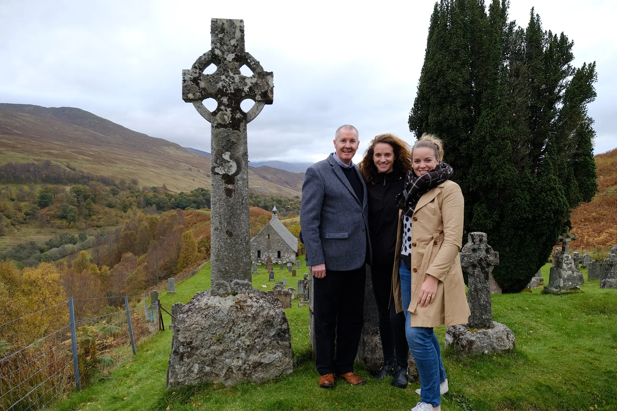 Our great-grandfather's sister has a spectacular resting place