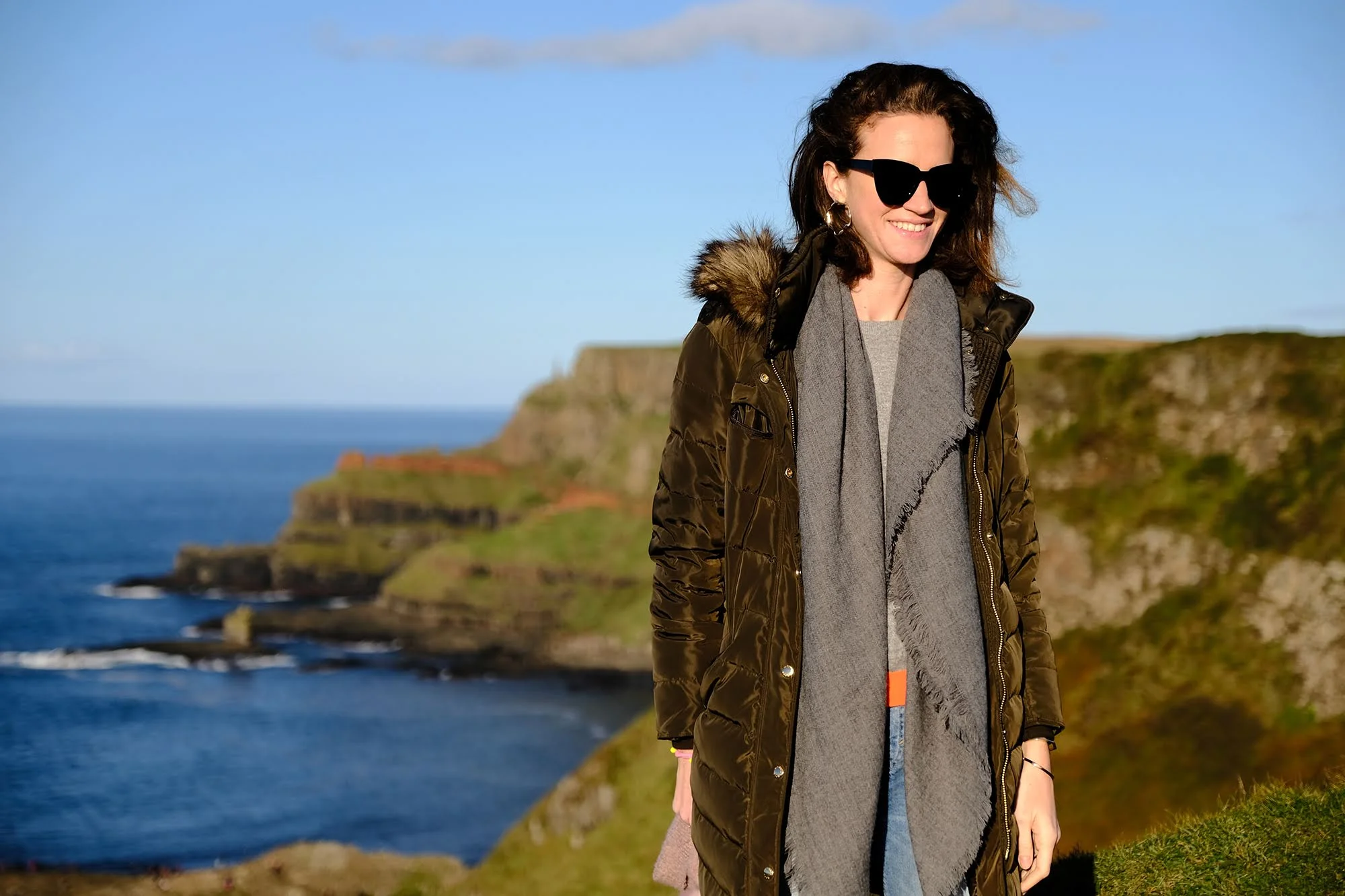 At the Giant’s causeway