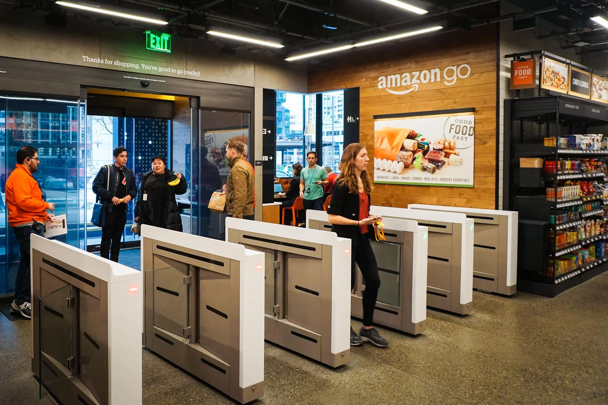 The power of 'now': Amazon Go's real-time connection
