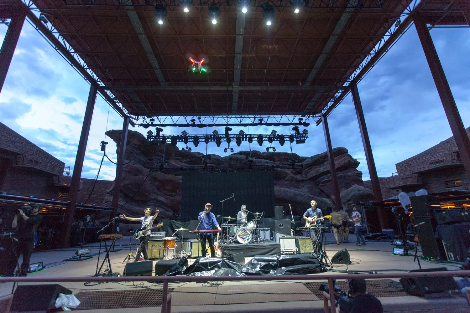 Tommy Lee Drones at Red Rocks.