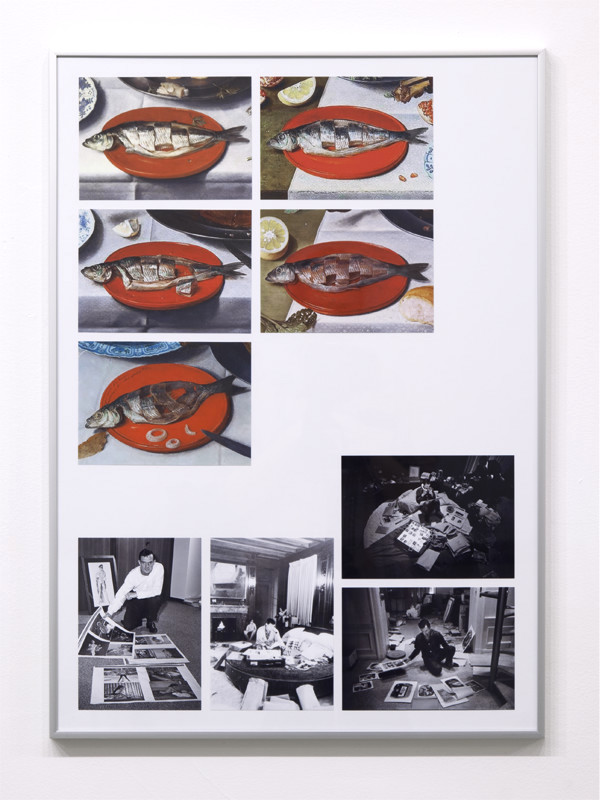 Untitled (Fish and Hef), 2016, Archival inkjet prints, paper, 16 ¼" x 12 ¼"