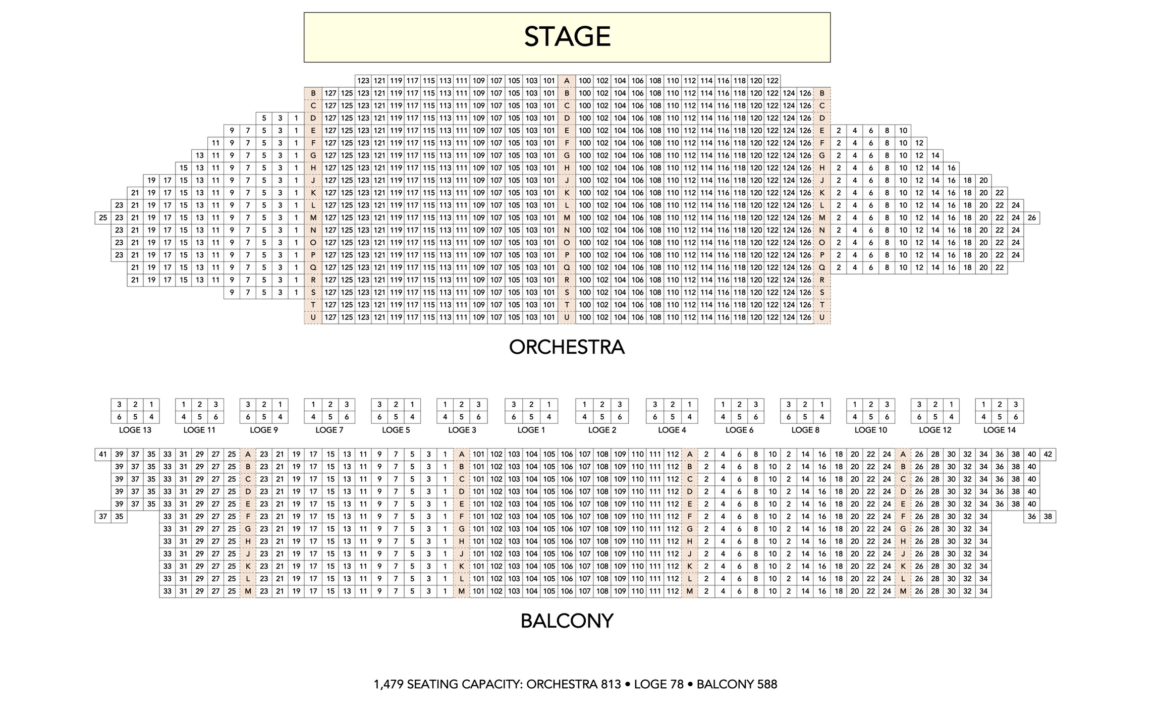 Benaroya Hall Seating Chart