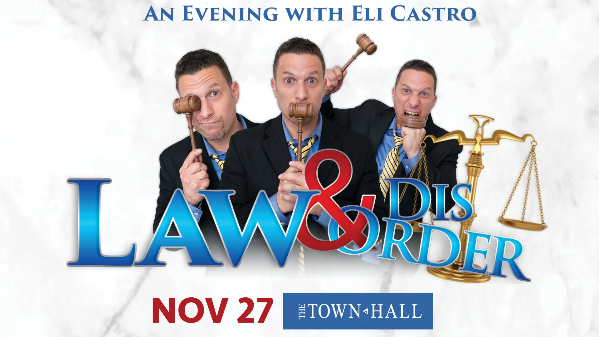 Law &amp; DISorder: An evening with Comedian Elizardi Castro 