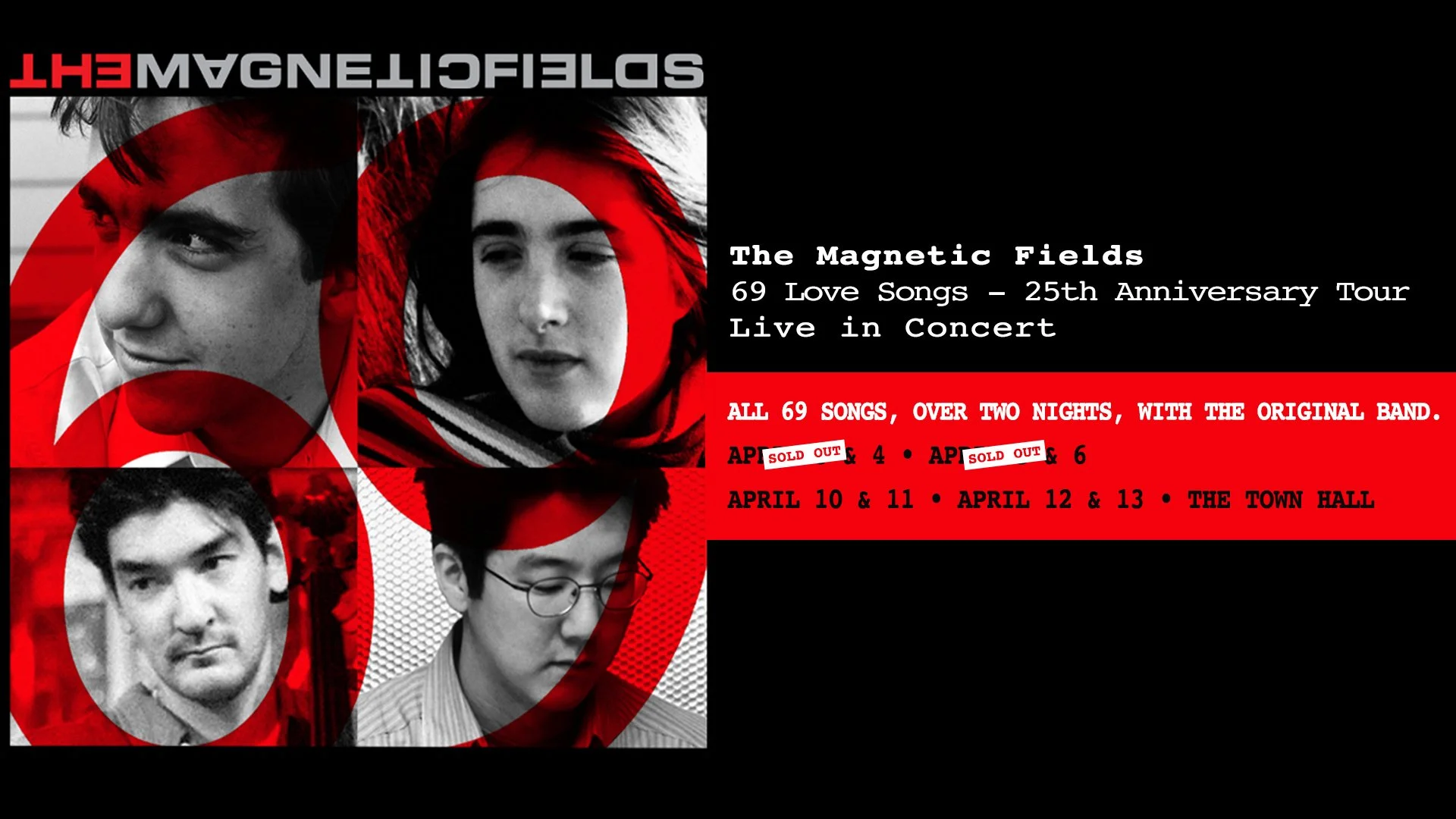 The Magnetic Fields: 69 Love Songs 25th Anniversary