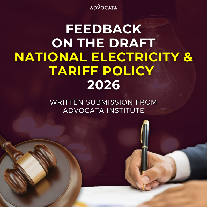 Feedback on the Draft National Electricity &amp; Tariff Policy 2026