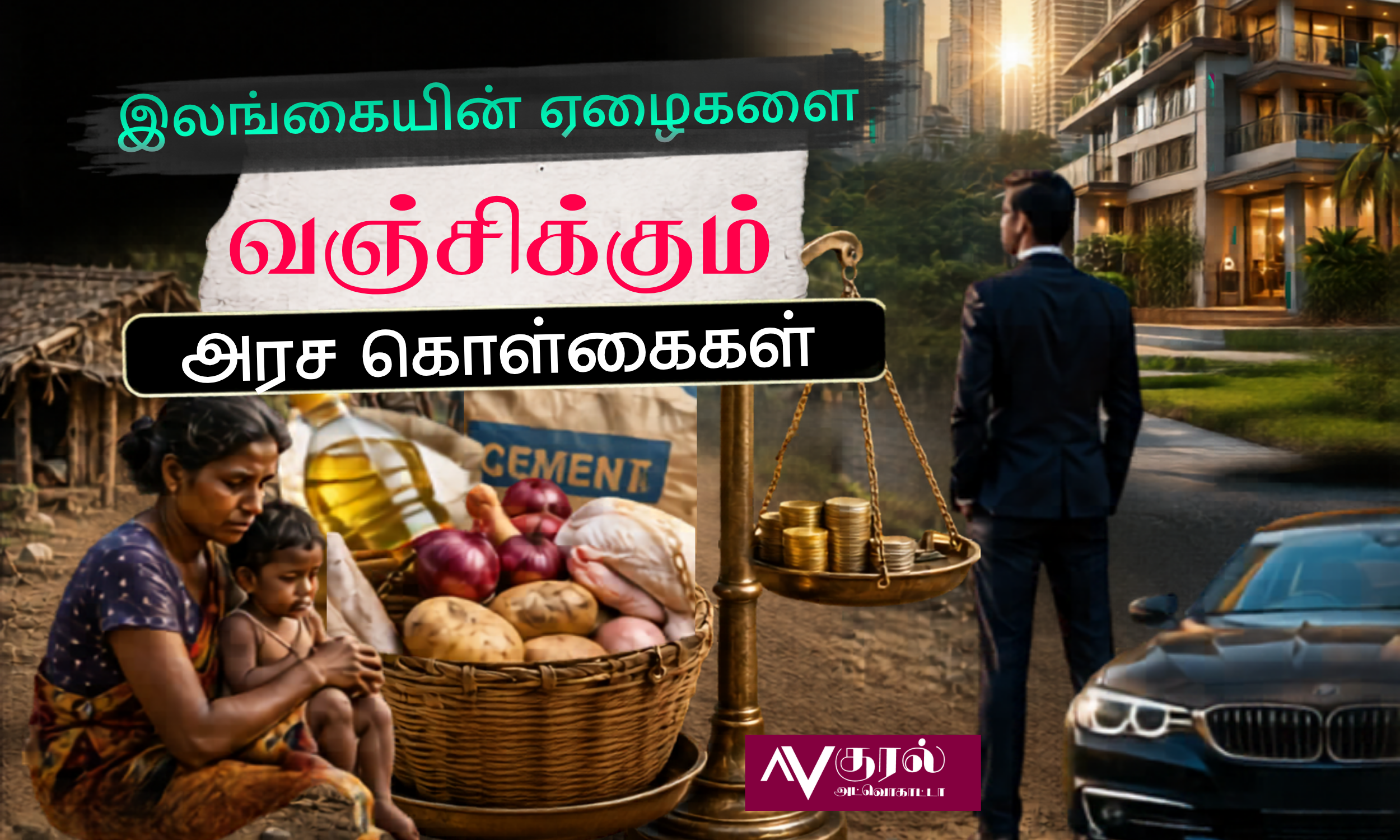 இலங்கையின் ஏழைகளை வஞ்சிக்கும் அரச கொள்கைகள்!
