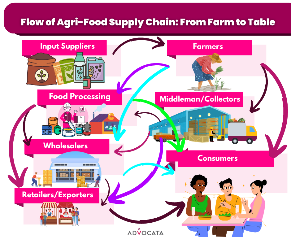Figure 01: Flow of agri-food supply chain