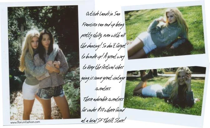 Outside Lands festival style guide - San franciso Fashion - Jac vanek - Tate Moore -Sydny Furuichi - Stephen Sun - Amy Galibut - Styled by Noelle Lynne