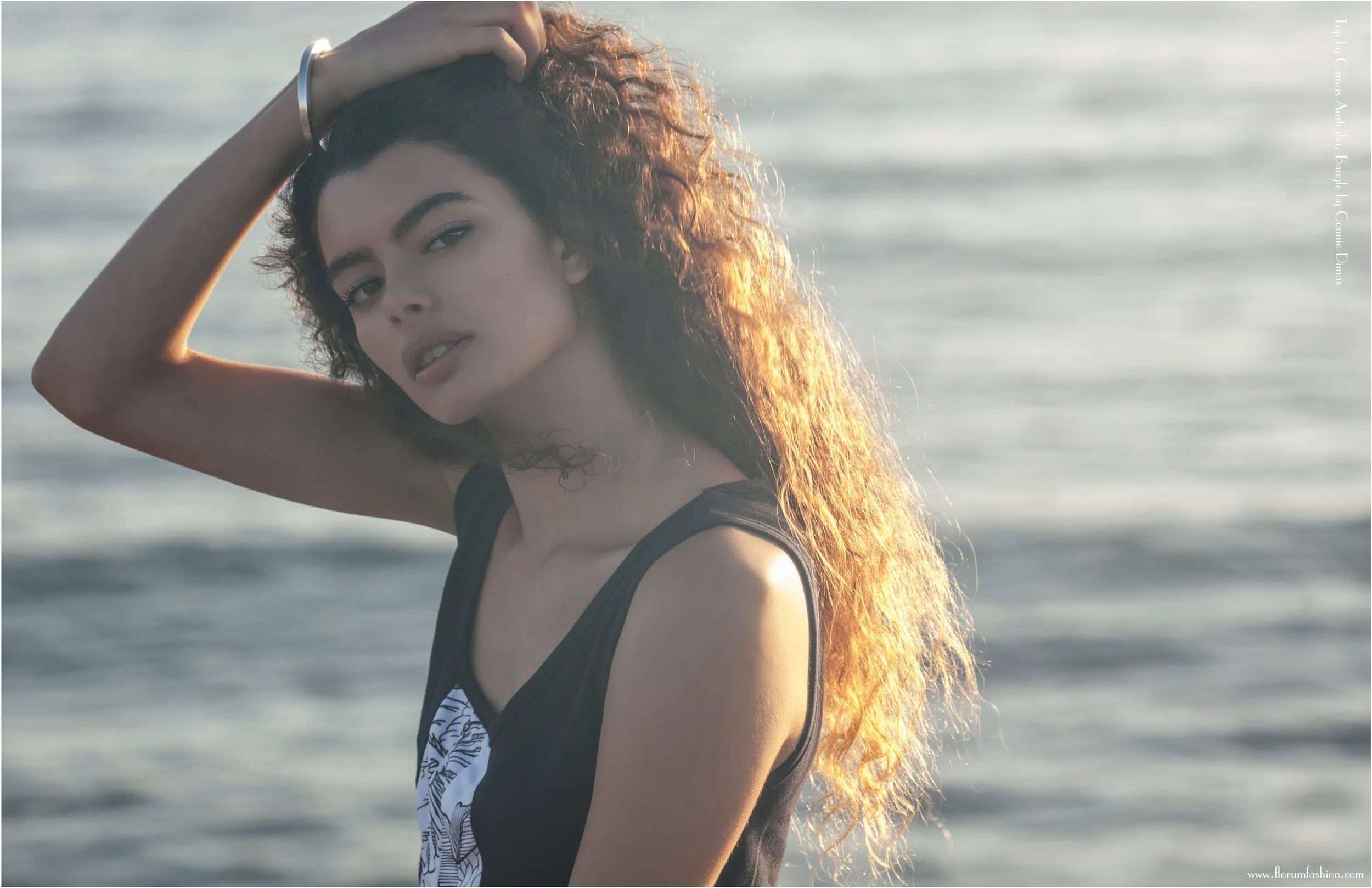 Top by Canvas Australia, Bangle by Connie Dimas &nbsp;