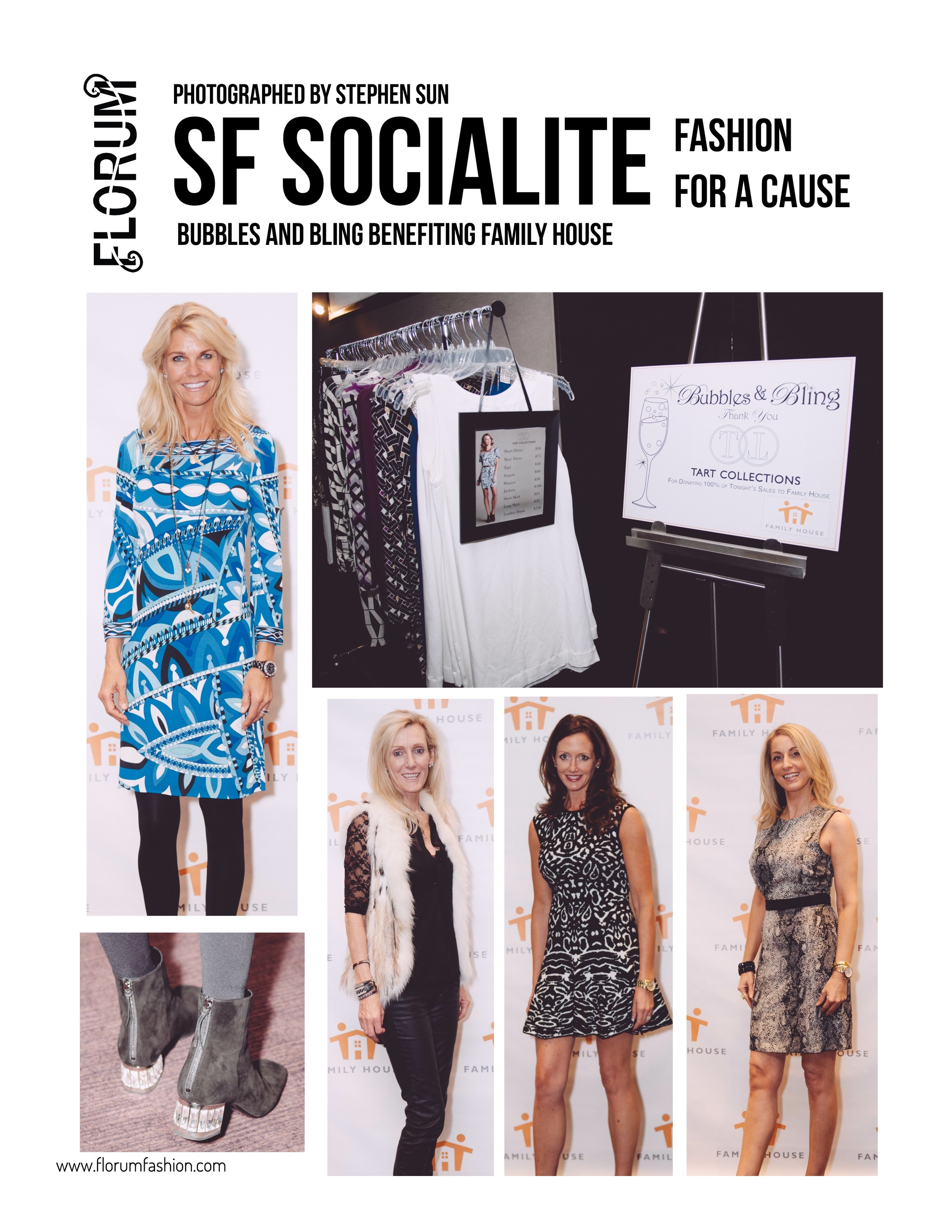 Stephen Sun Bubbles and Bling for Florum Fashion