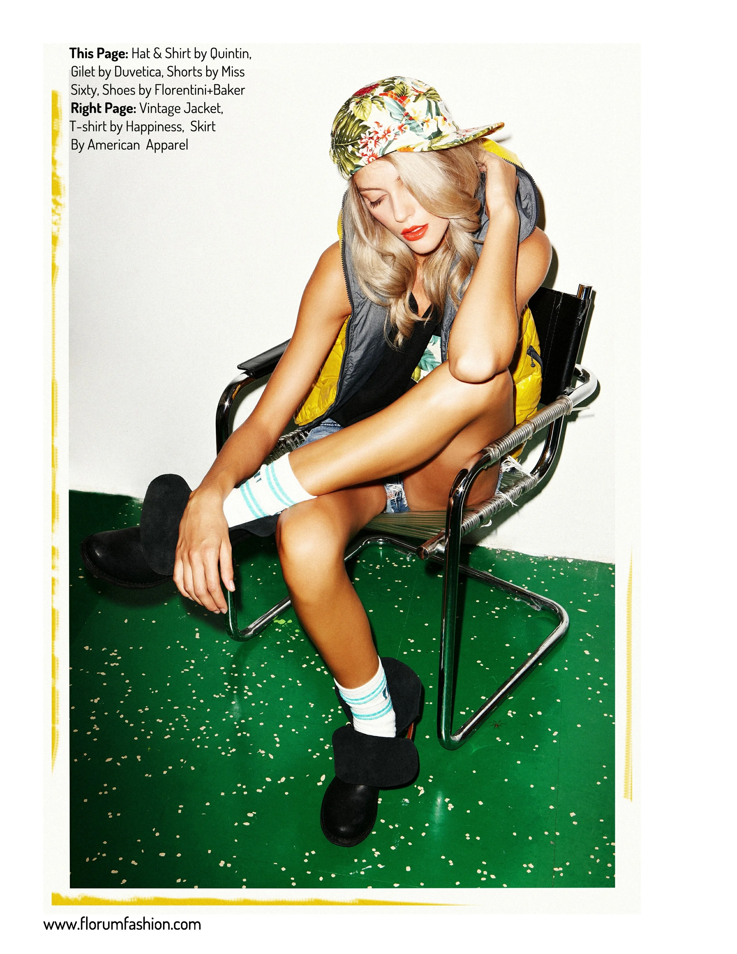 Giochi for Florum fashion Magazine by Federico Sorrentino Ethical Fashion