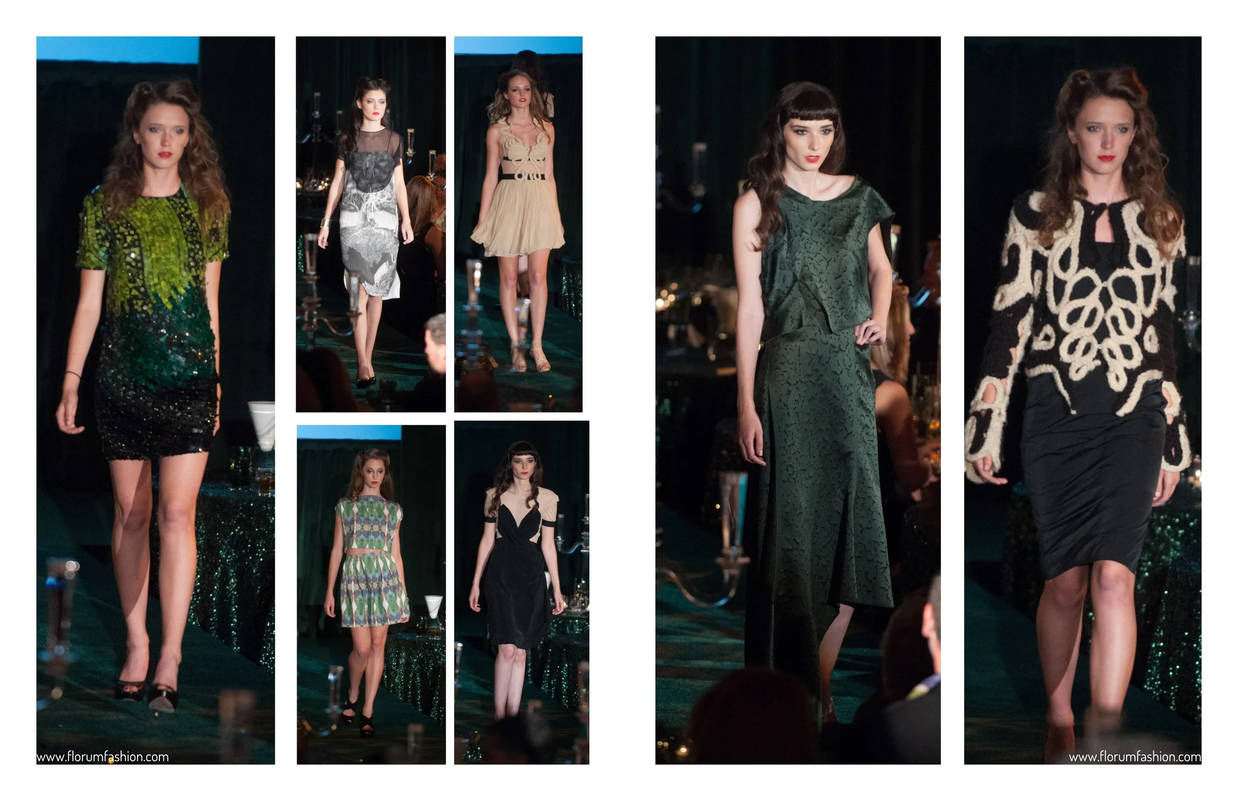Runway Recap Emerald City Gorgeours and Green Gala Alyssa Moore Stars Model Management Florum Fashion Magazine