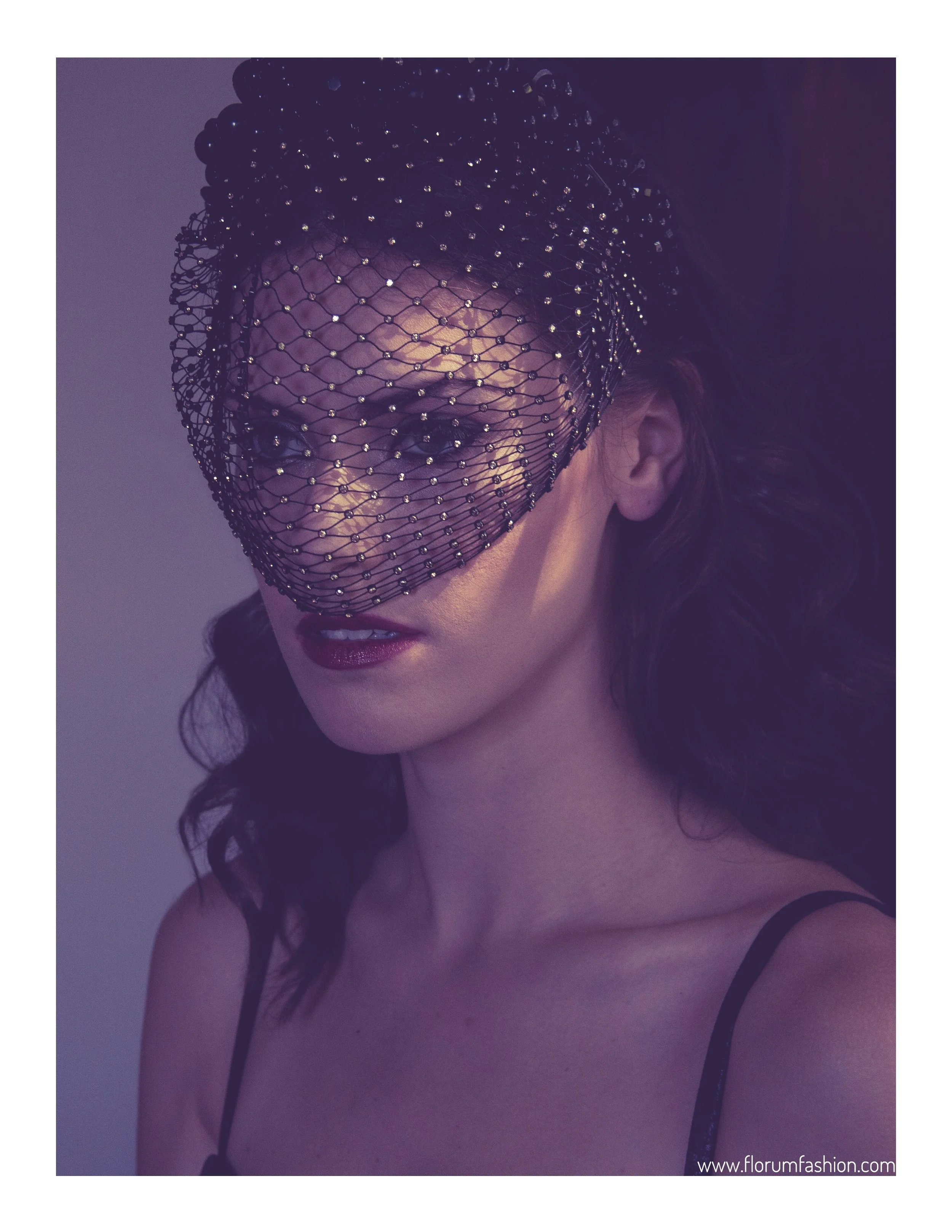 La Femme photographed by Liza Boone Kate Herman of Ford Models Green Fashion