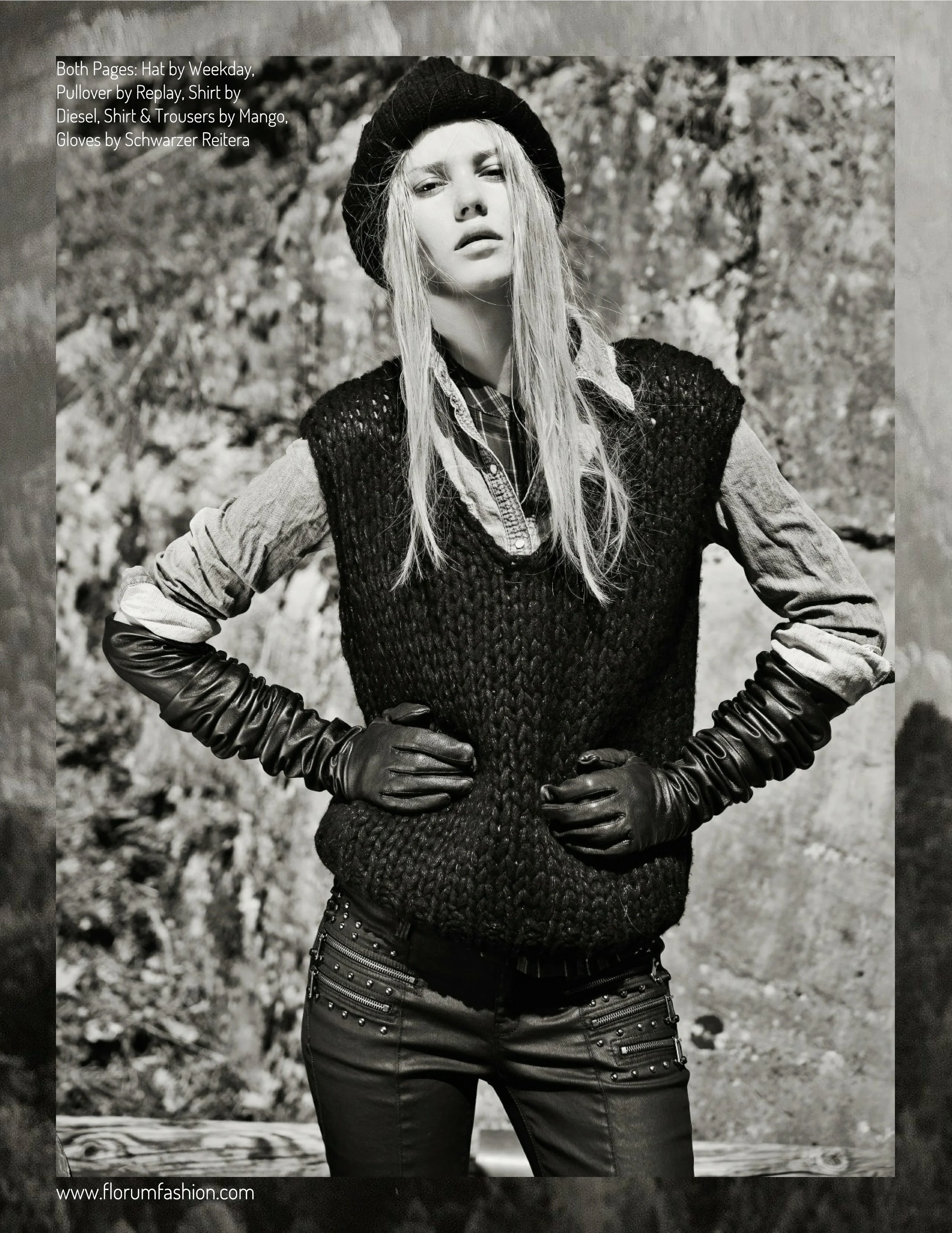 Green Fashion Editorial photographed by Heiko Laschitzki Java Models Munich Models Florum Fashion Magazine